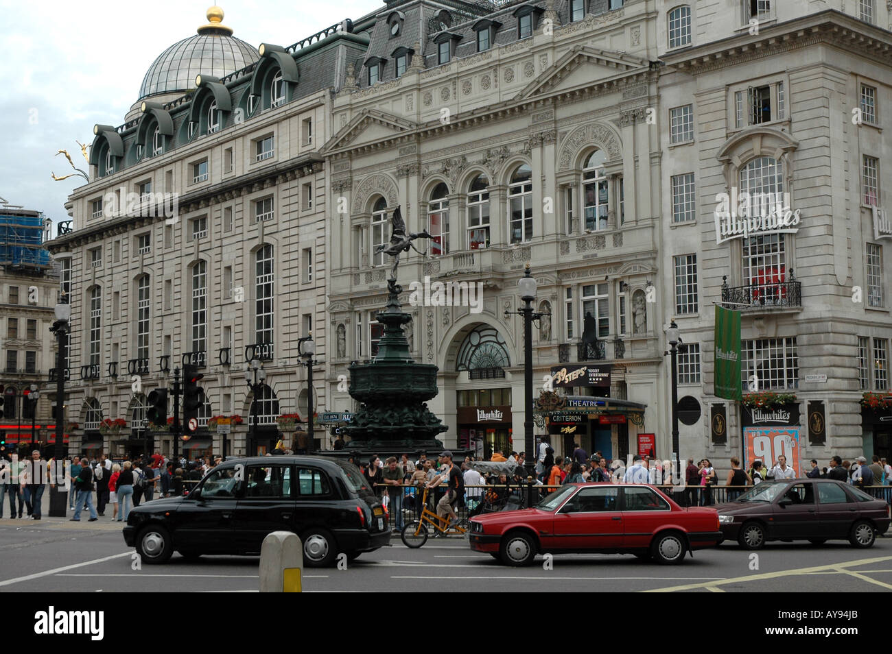 The Criterion building at Piccadilly Circus, City of Westminster district in London, UK Stock