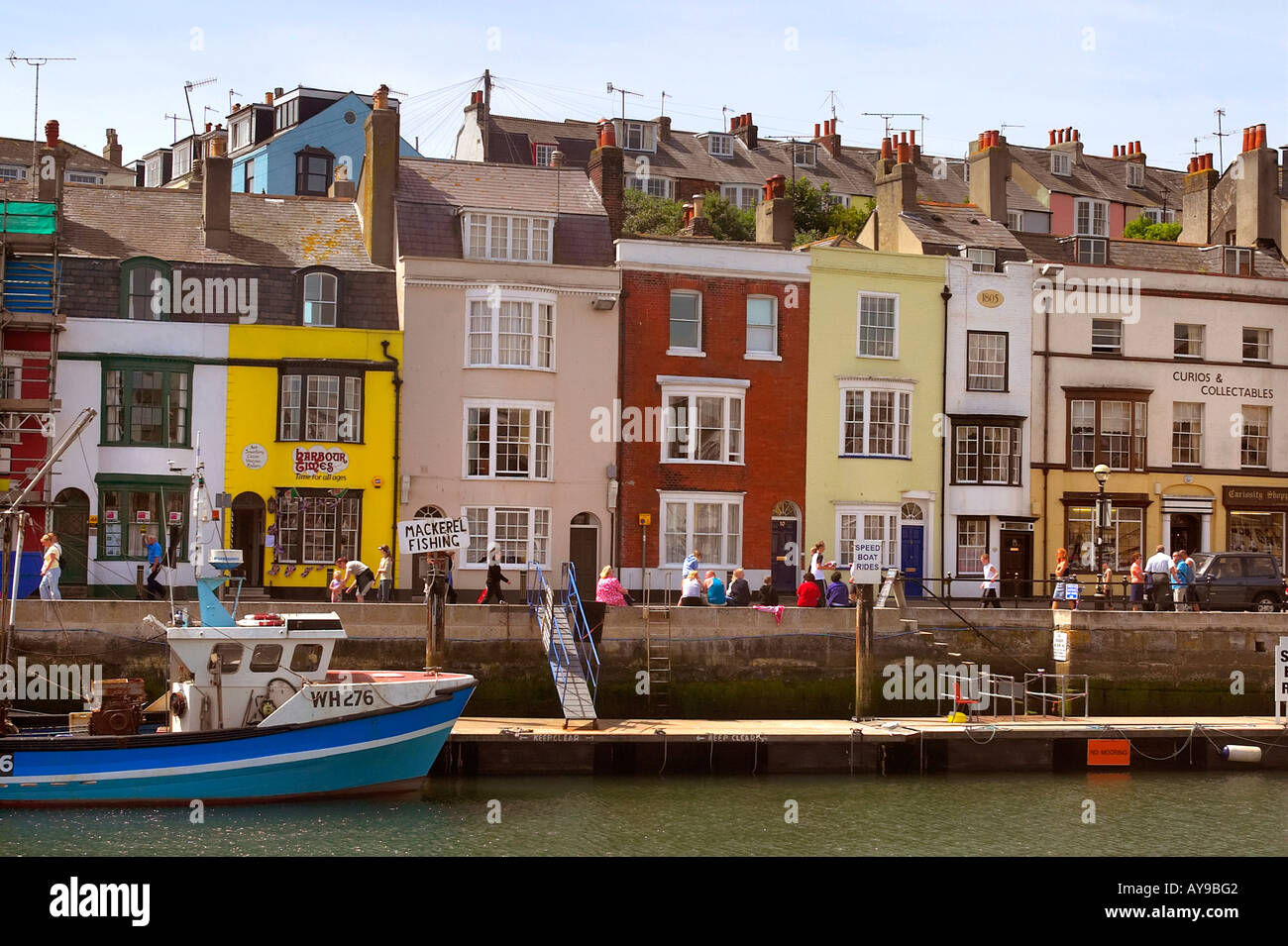 Weymouth Harbour Dorset Stock Photo Alamy
