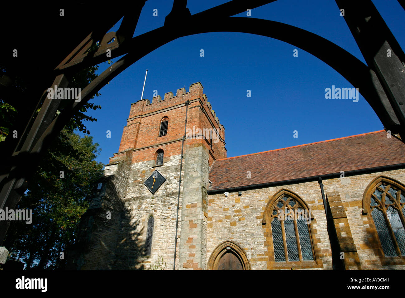 All Saints Church Harbury Leamington Spa Warwickshire England UK Stock Photo
