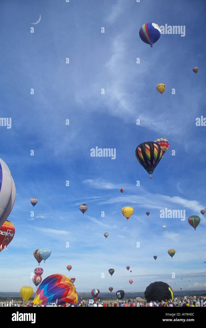 Albuquerque hot air balloon festival New Mexico USA US hot air balloons ...