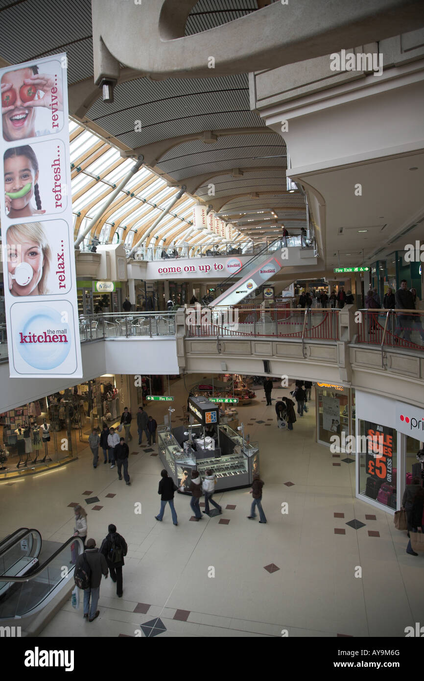 Castle Mall shopping centre Norwich Stock Photo Alamy