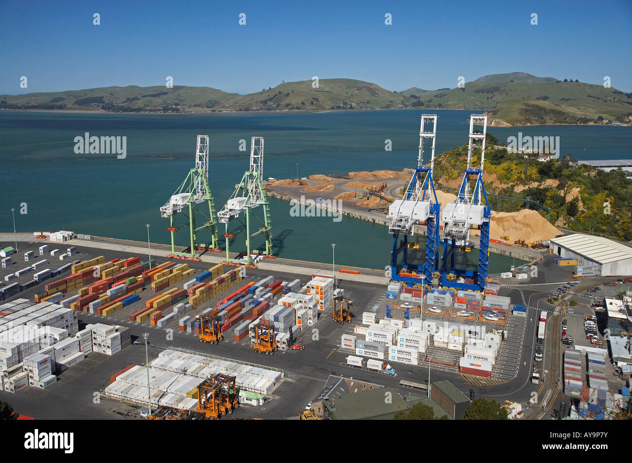 Port Chalmers Container Terminal Otago Harbour