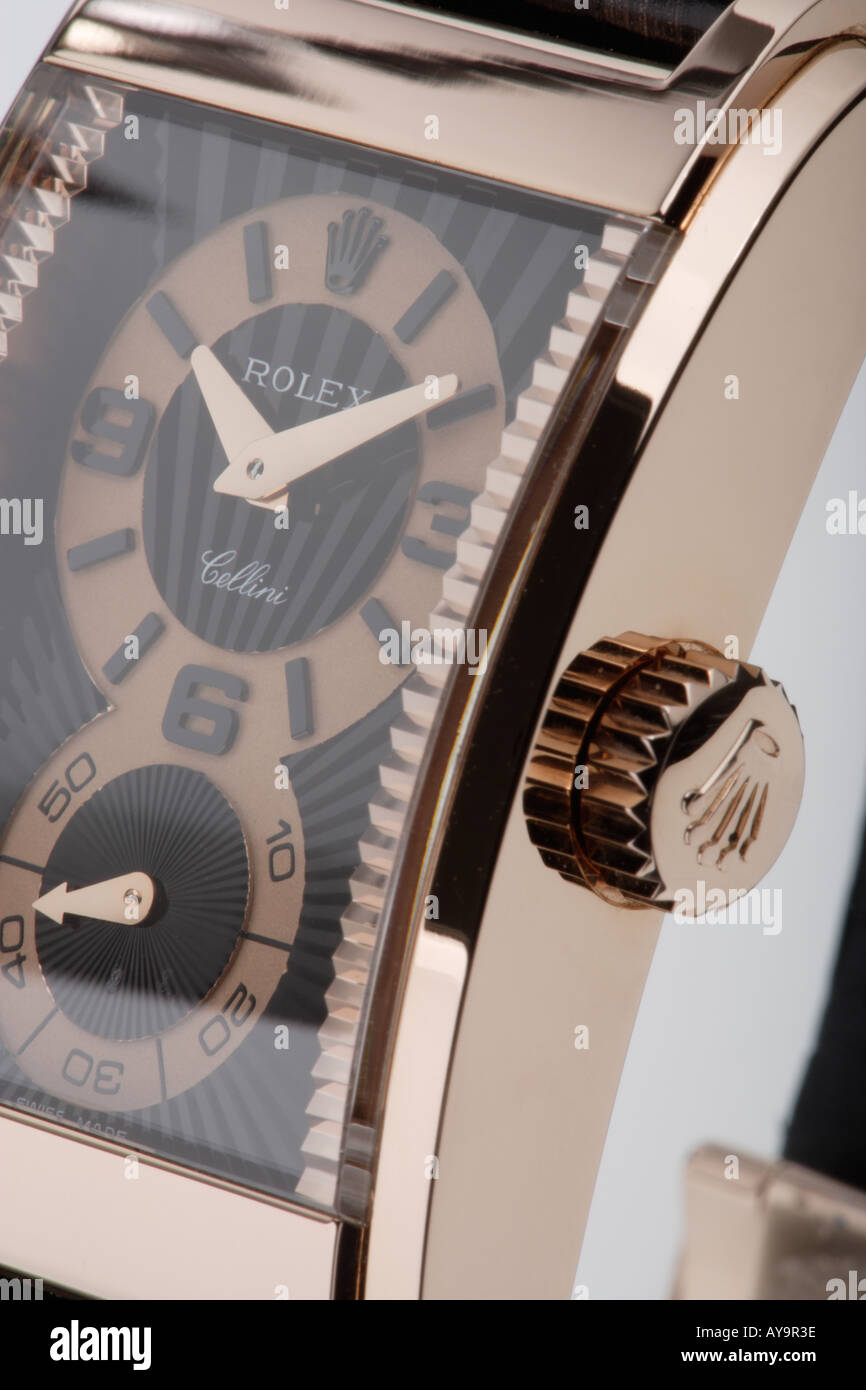 Rolex Cellini wristwatch Stock Photo