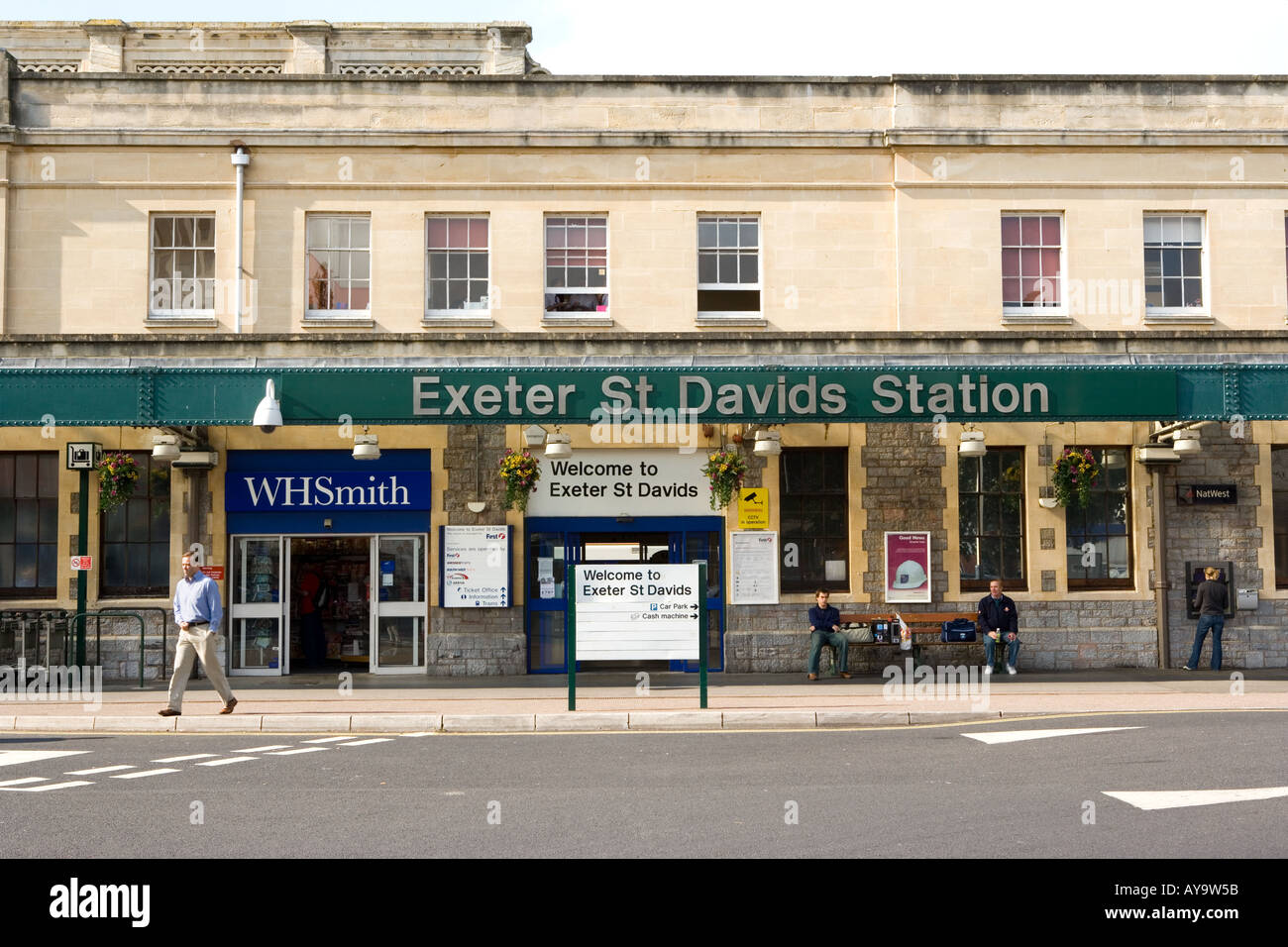 Exeter St Davids Railway Station Exeter Devon Stock Photo Alamy
