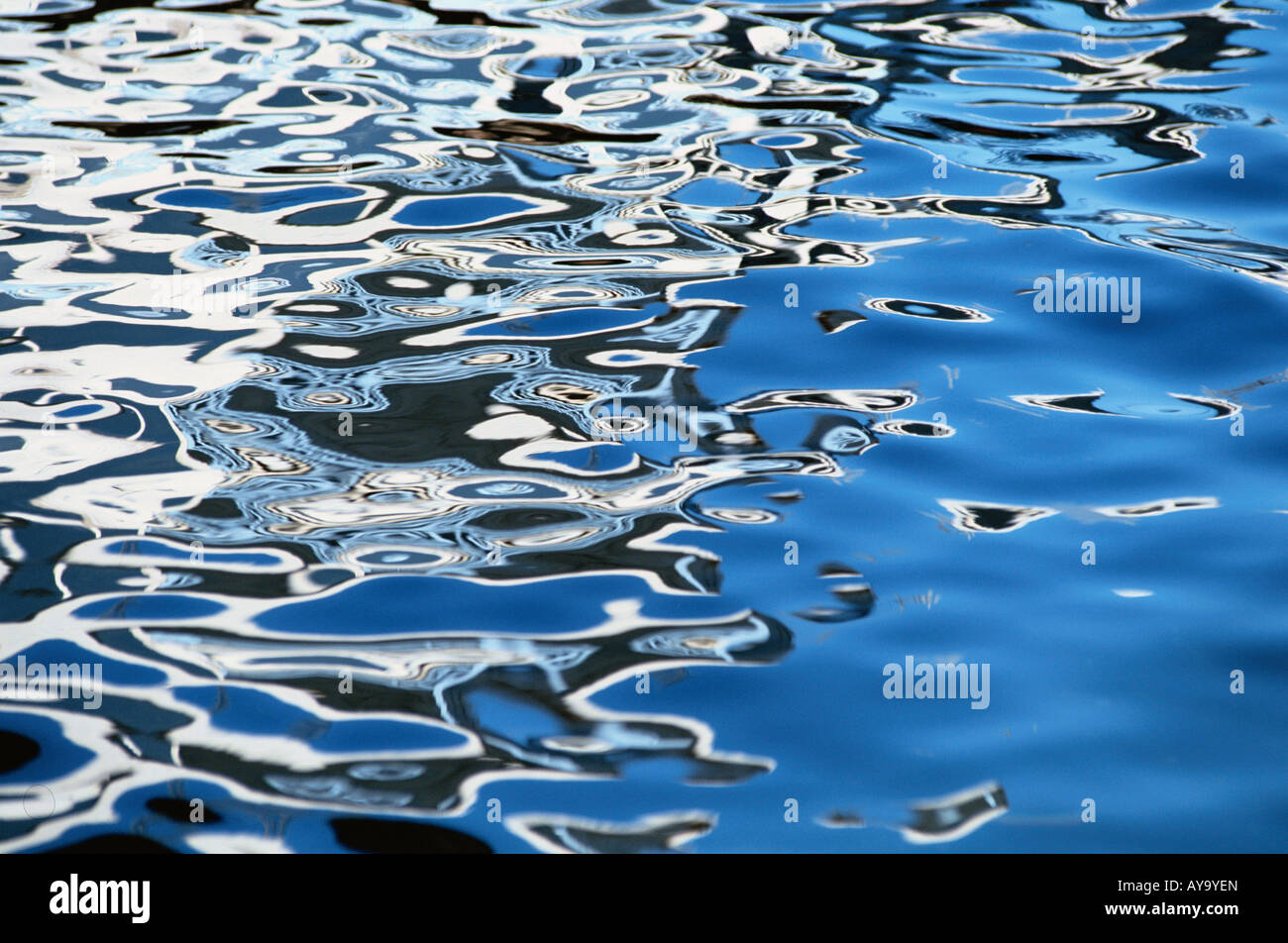 Reflections in Water Stock Photo - Alamy