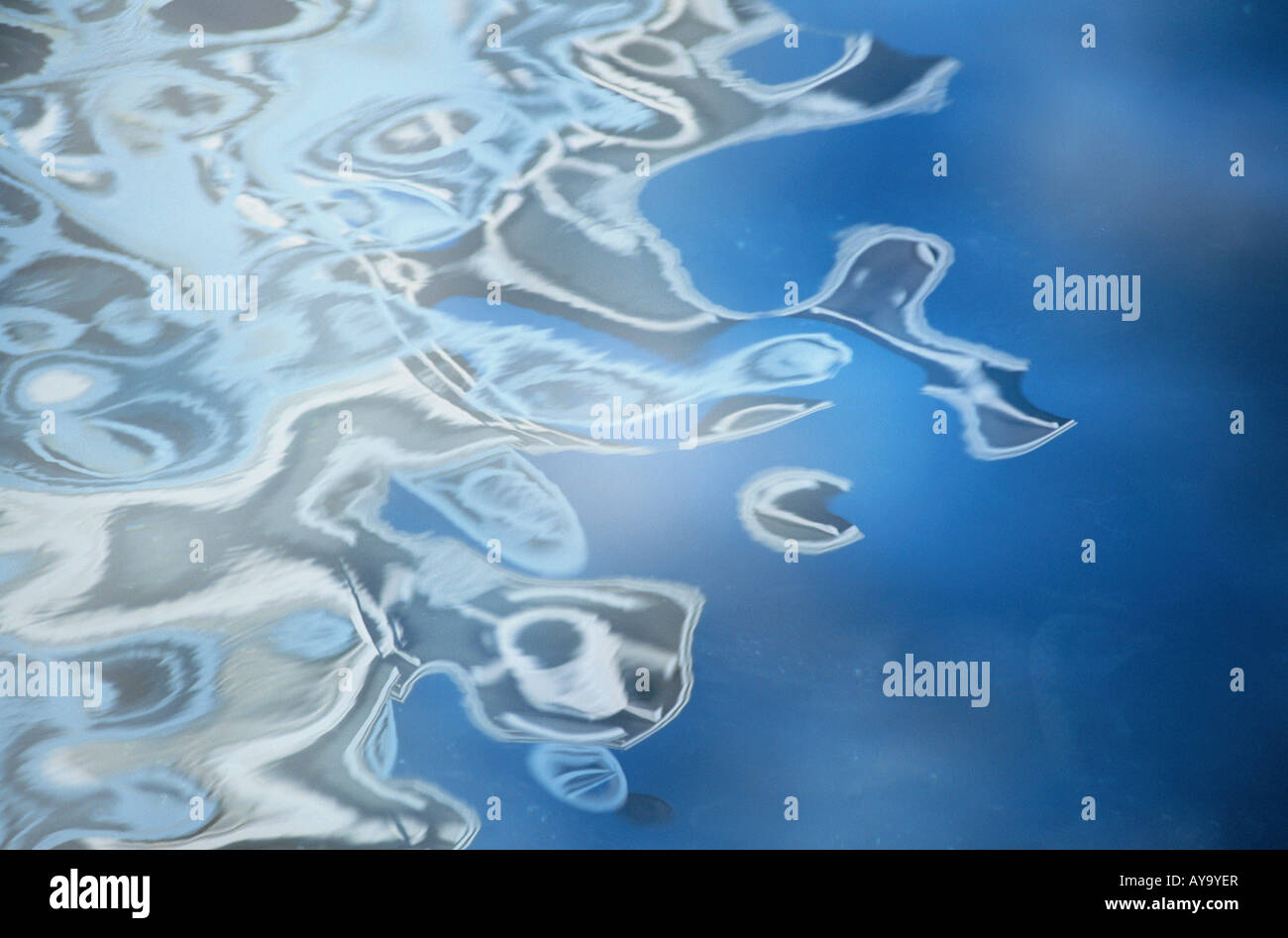 Reflections in Water Stock Photo - Alamy