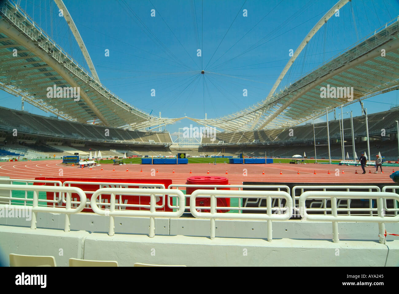 Greece Athens Olympic Stadium Stock Photo