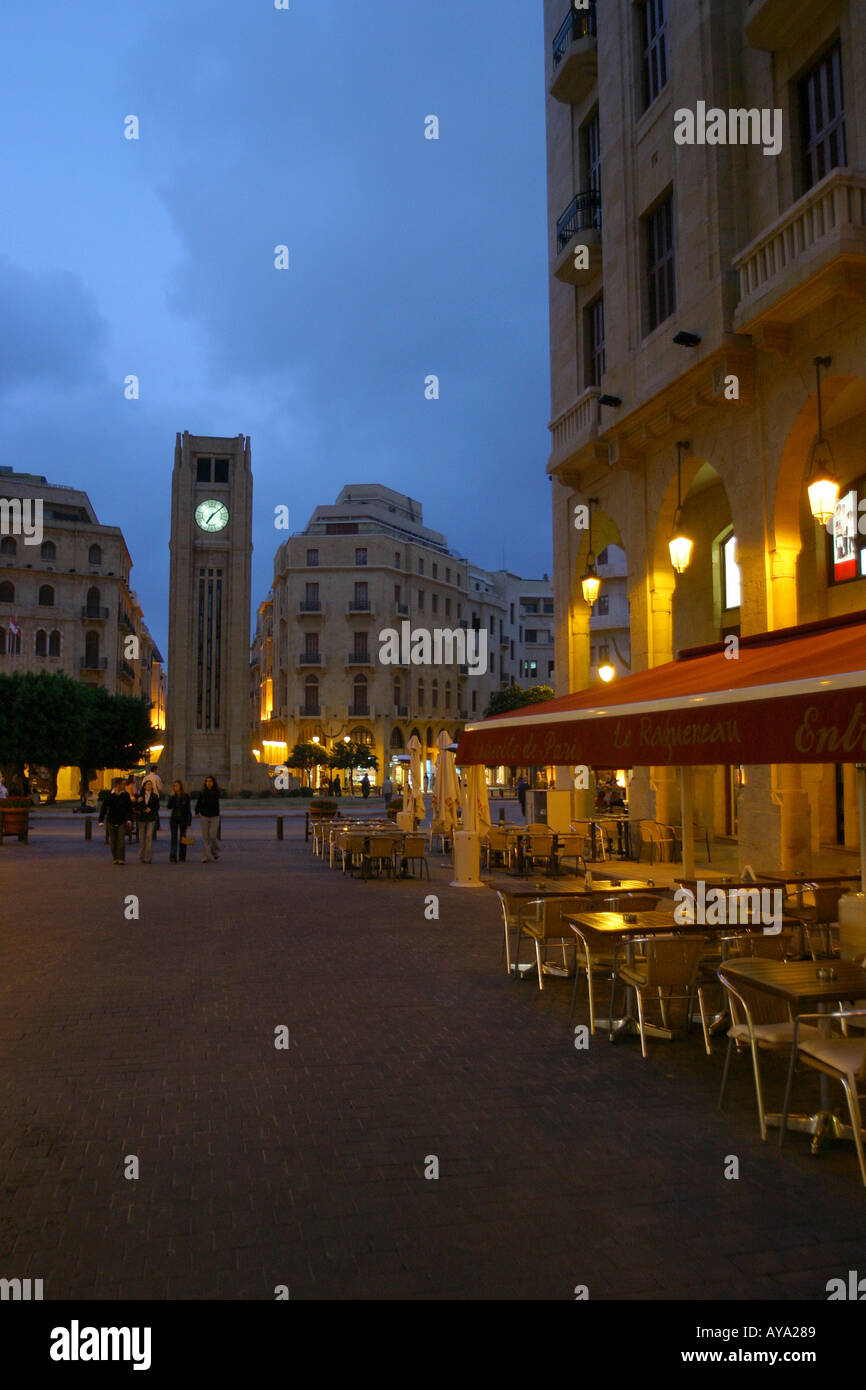 Beirut Lebanon Place D Etoile Stock Photo Alamy