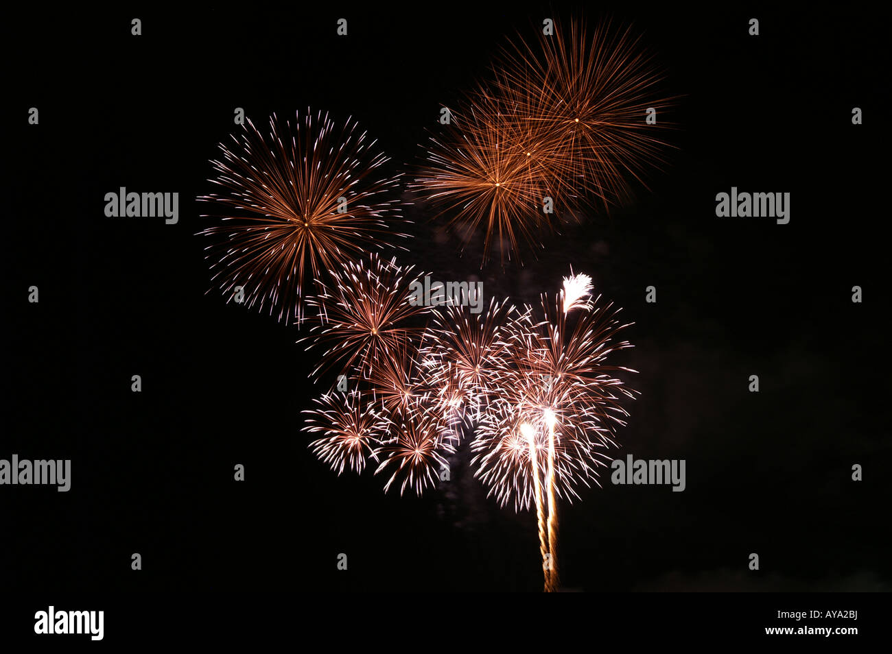Fireworks / Feuerwerk Stock Photo