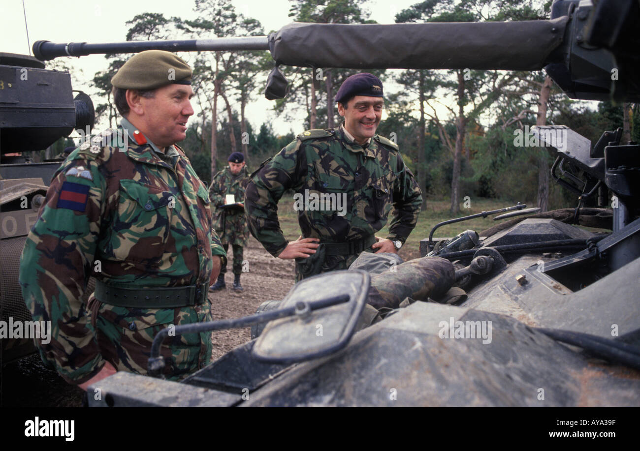 British army uniform 1990s hi-res stock photography and