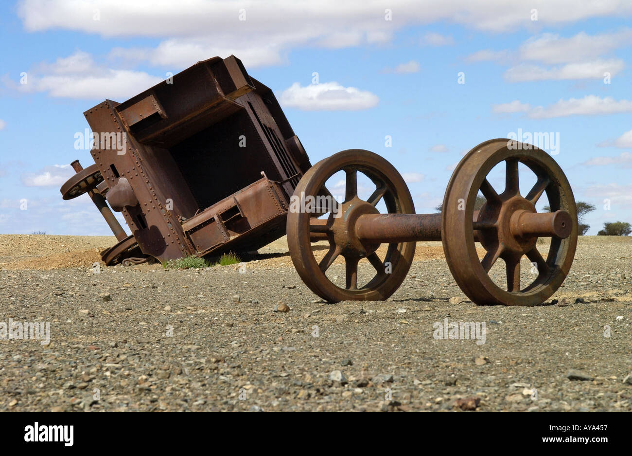 Exploding Carriage Blown up Carriage of the Hezaj Railway by the work of T E Lawrence Nr ...