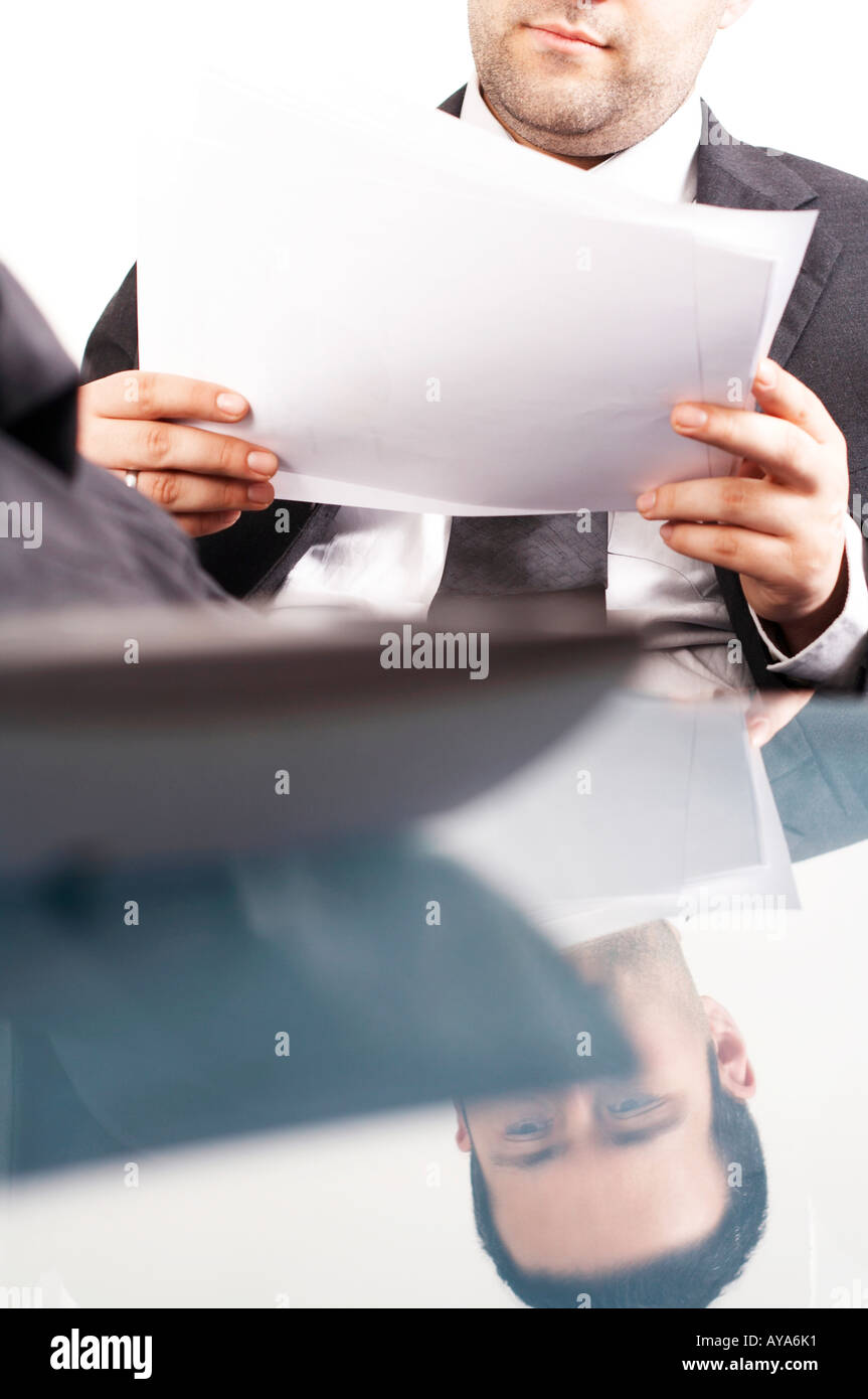 Business man in his office Stock Photo