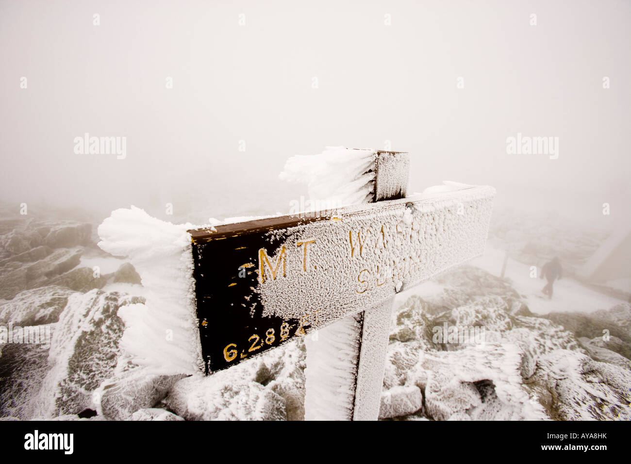 New hampshire mount washington summit sign hi-res stock photography and ...