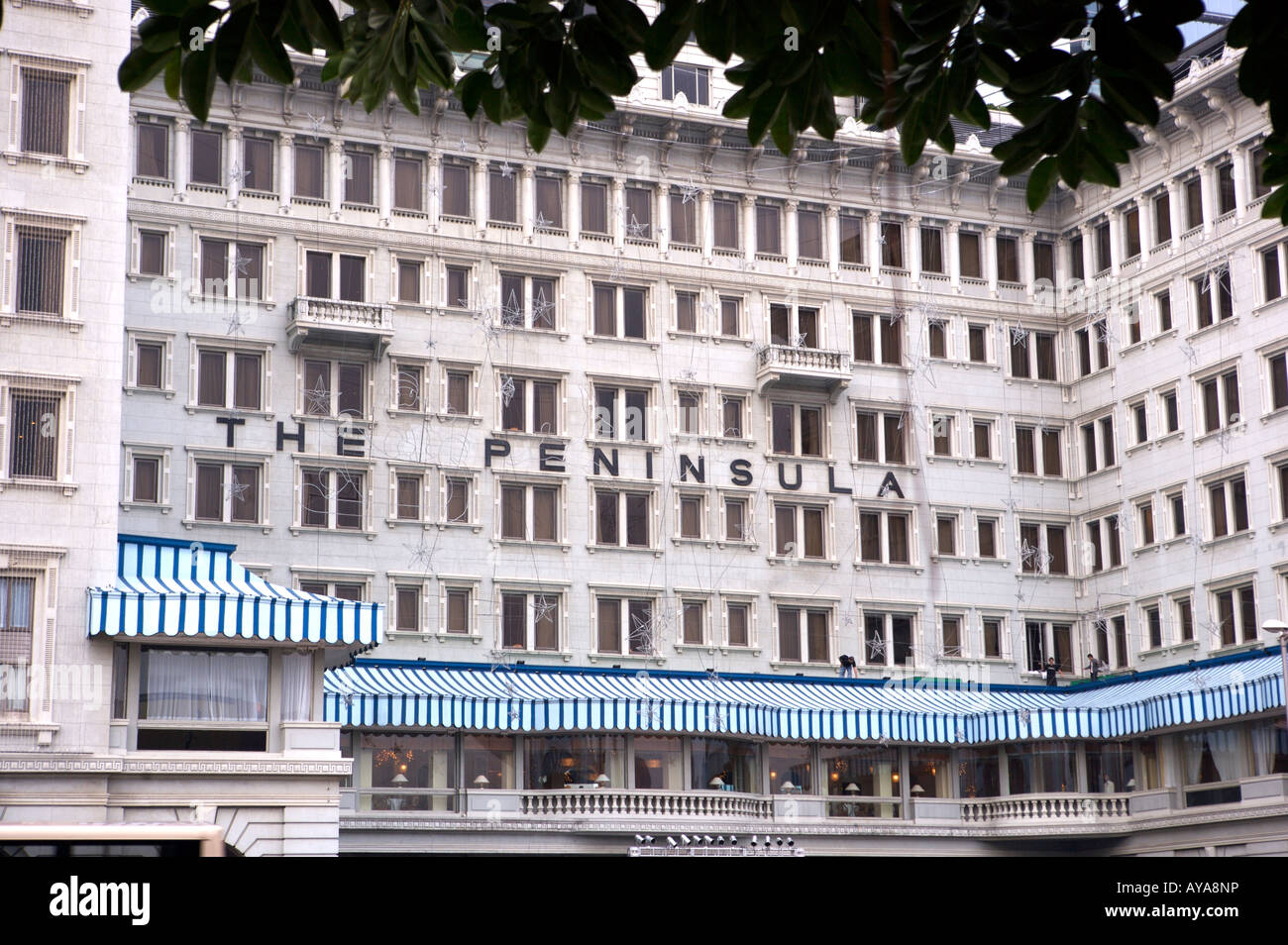 The facade of the Peninsula Hotel, Hong Kong Stock Photo - Alamy