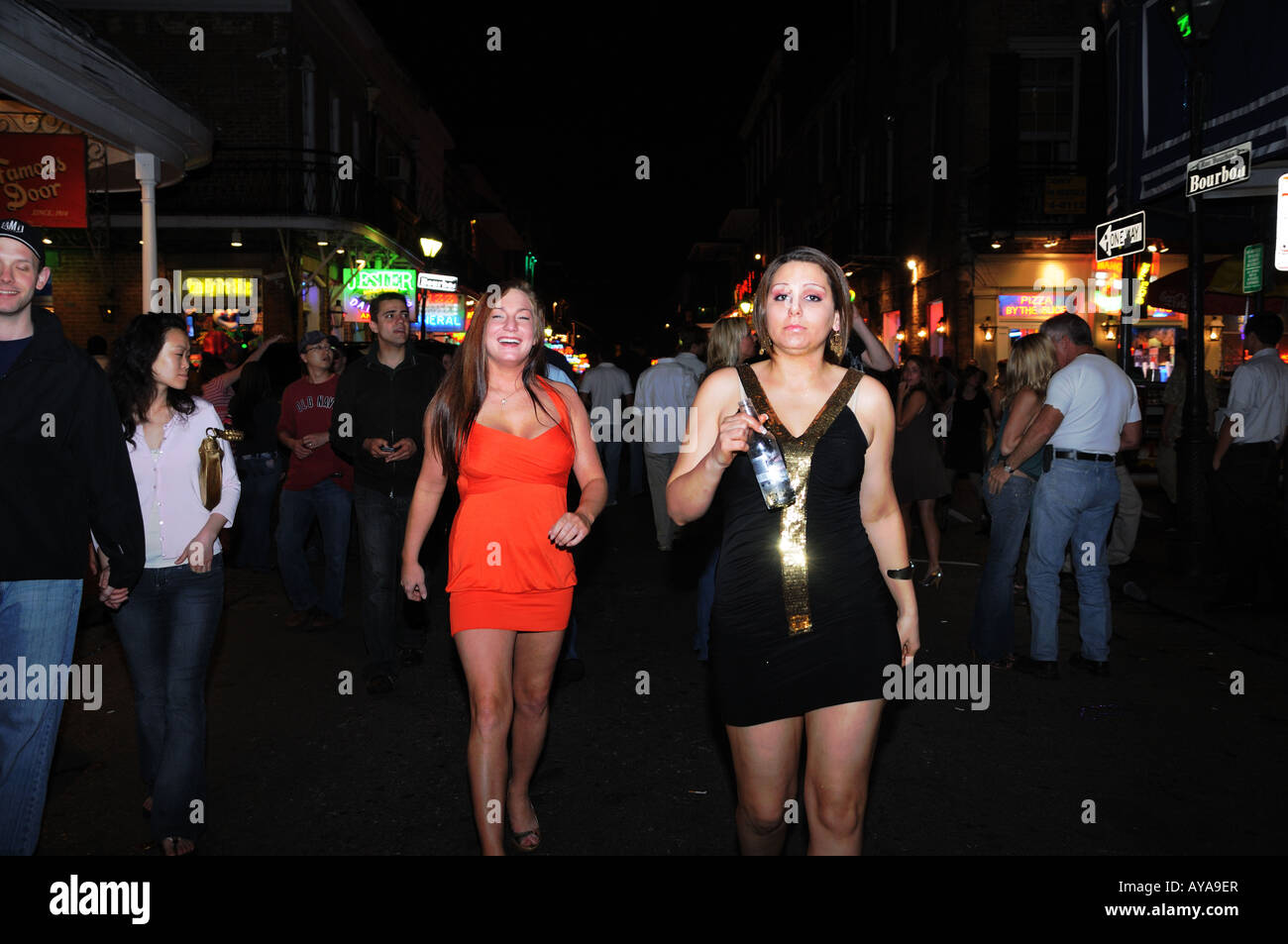 gay young men outdoors from Kohen shemale nightclub in new orleans