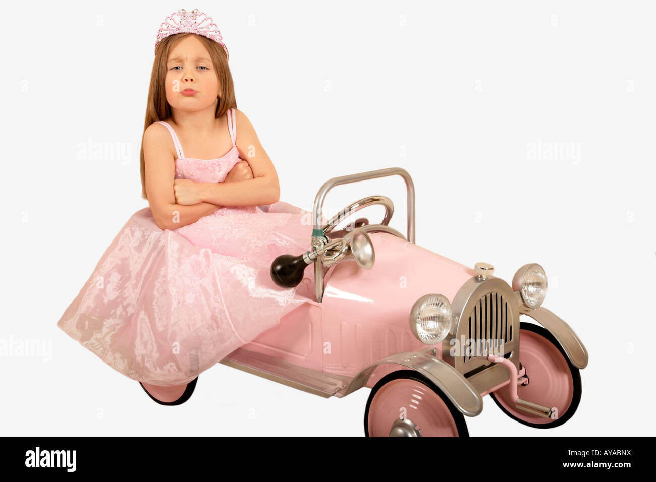 Little Princess Spoiled Rotten Stock Photo Alamy