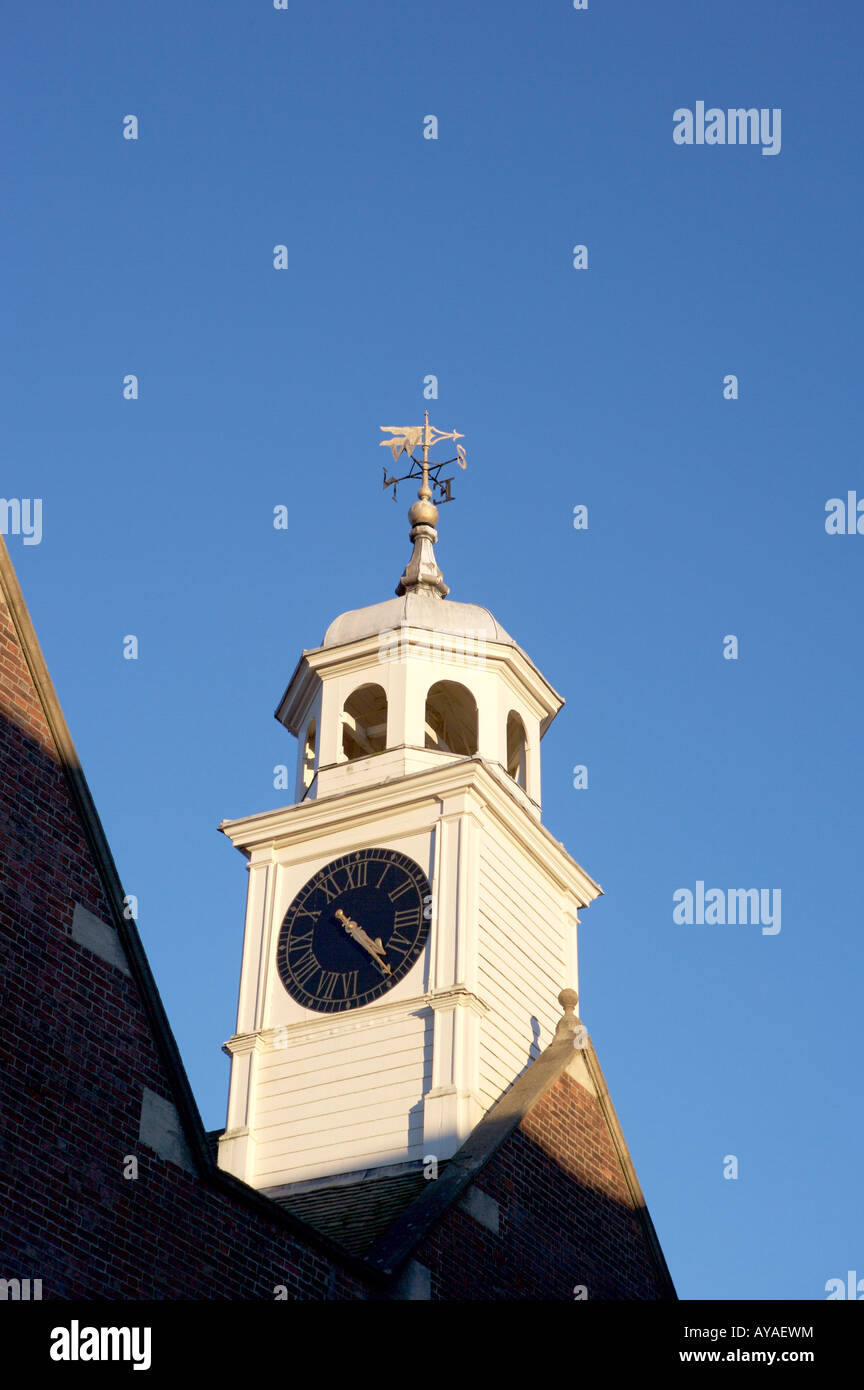 The clock tower of Charles the Martyr church in Tunbridge Wells Stock Photo