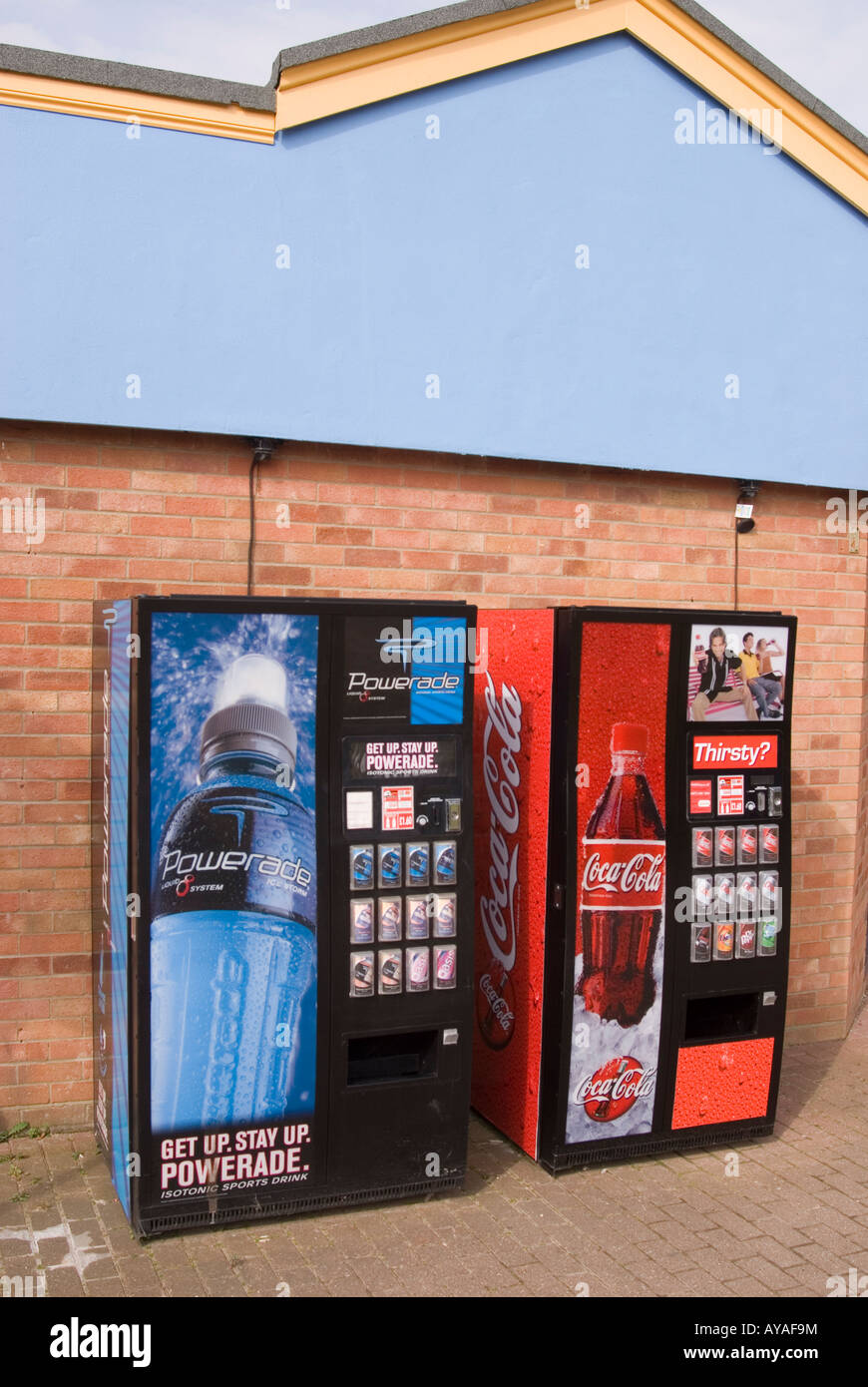 Drink Vending Machines Stock Photo Alamy