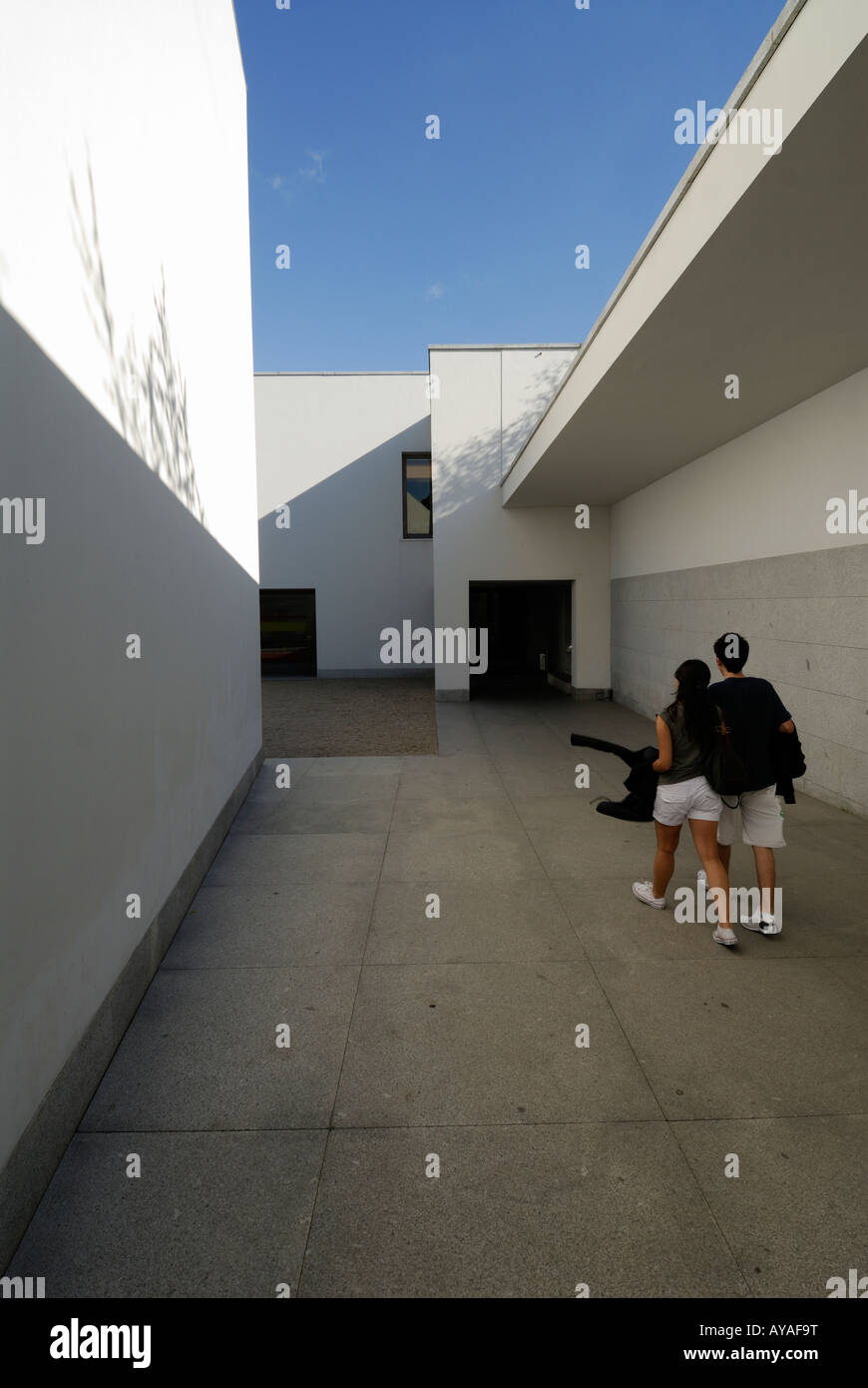 Porto Portugal Contemporary art museum at the Fundação Serralves Museu