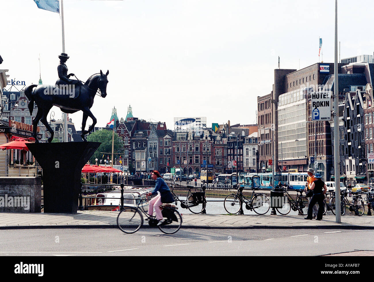 City of Amsterdam Stock Photo