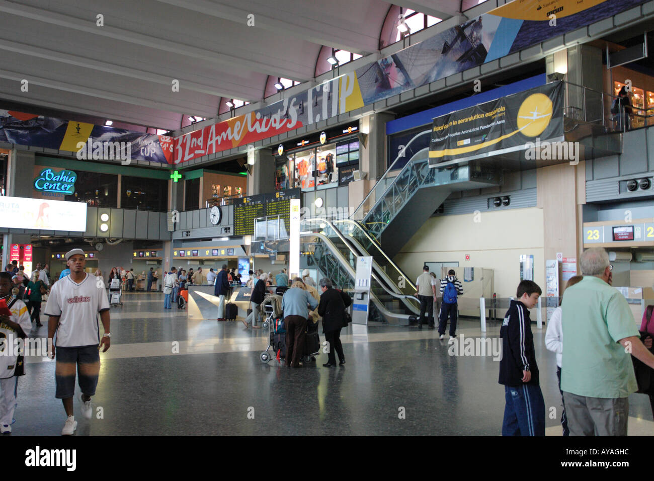 Valencia airport terminal Spain Stock Photo Alamy