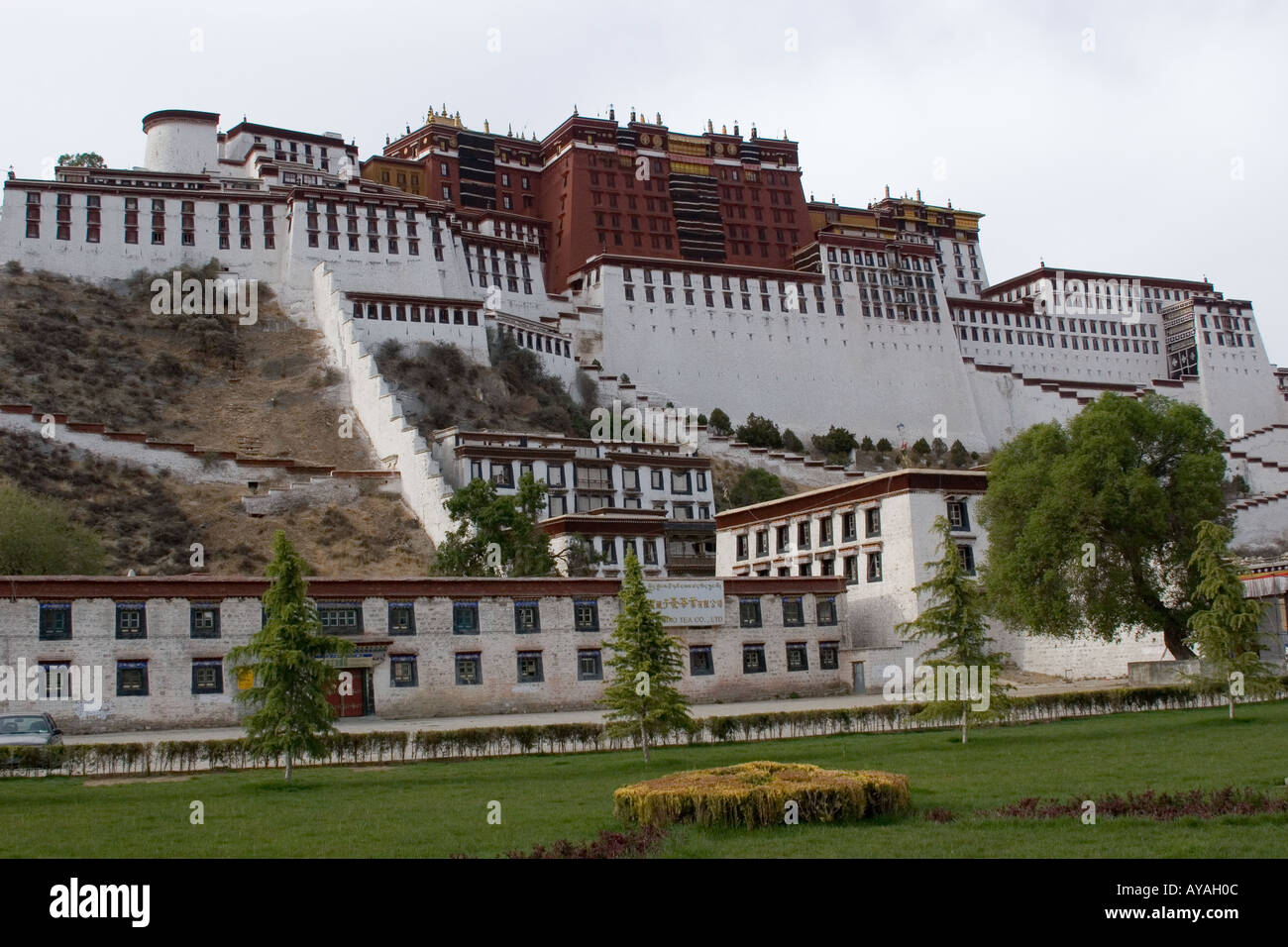 The Potala Palace in Lhasa Tibet Stock Photo - Alamy