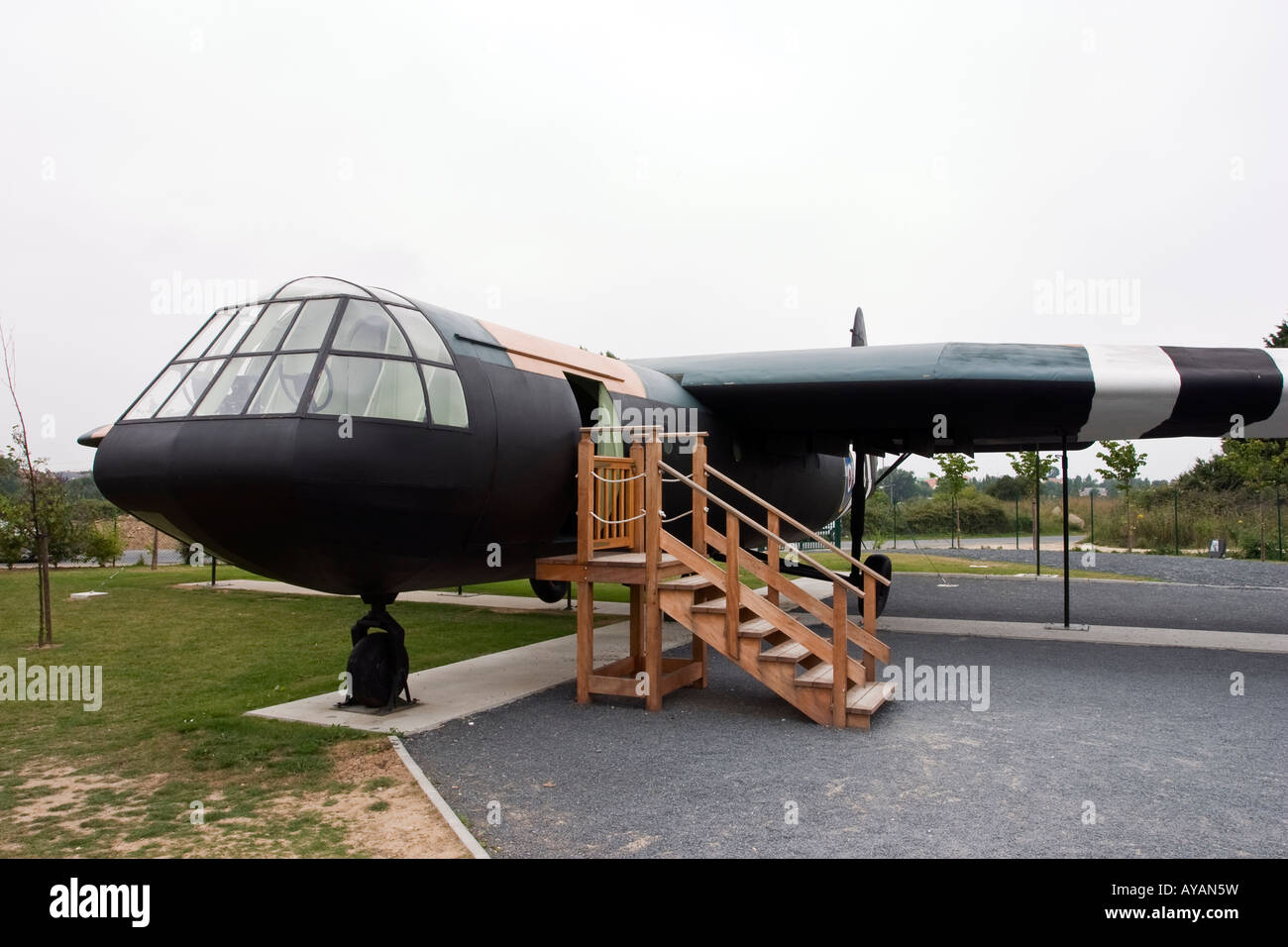 Replica of Horsa glider used during DDay liberation of France Stock Photo Alamy