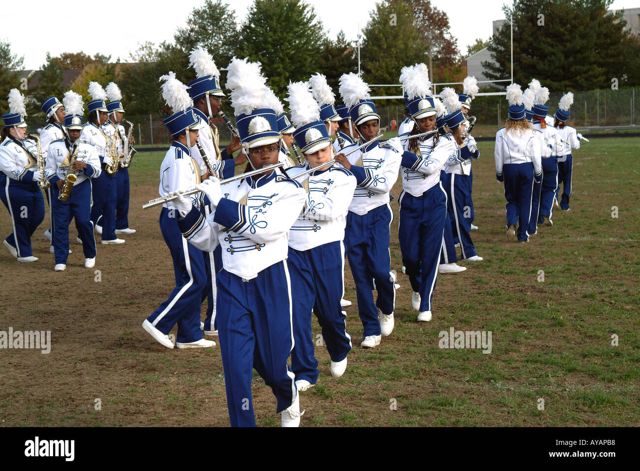 High school marching band hires stock photography and images Alamy