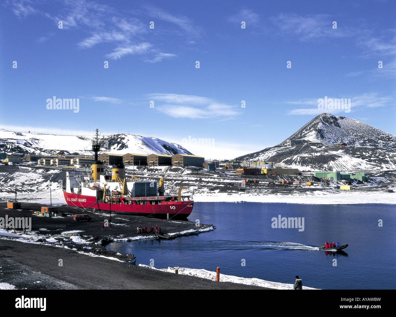 Mcmurdo station antarctica hi-res stock photography and images - Alamy