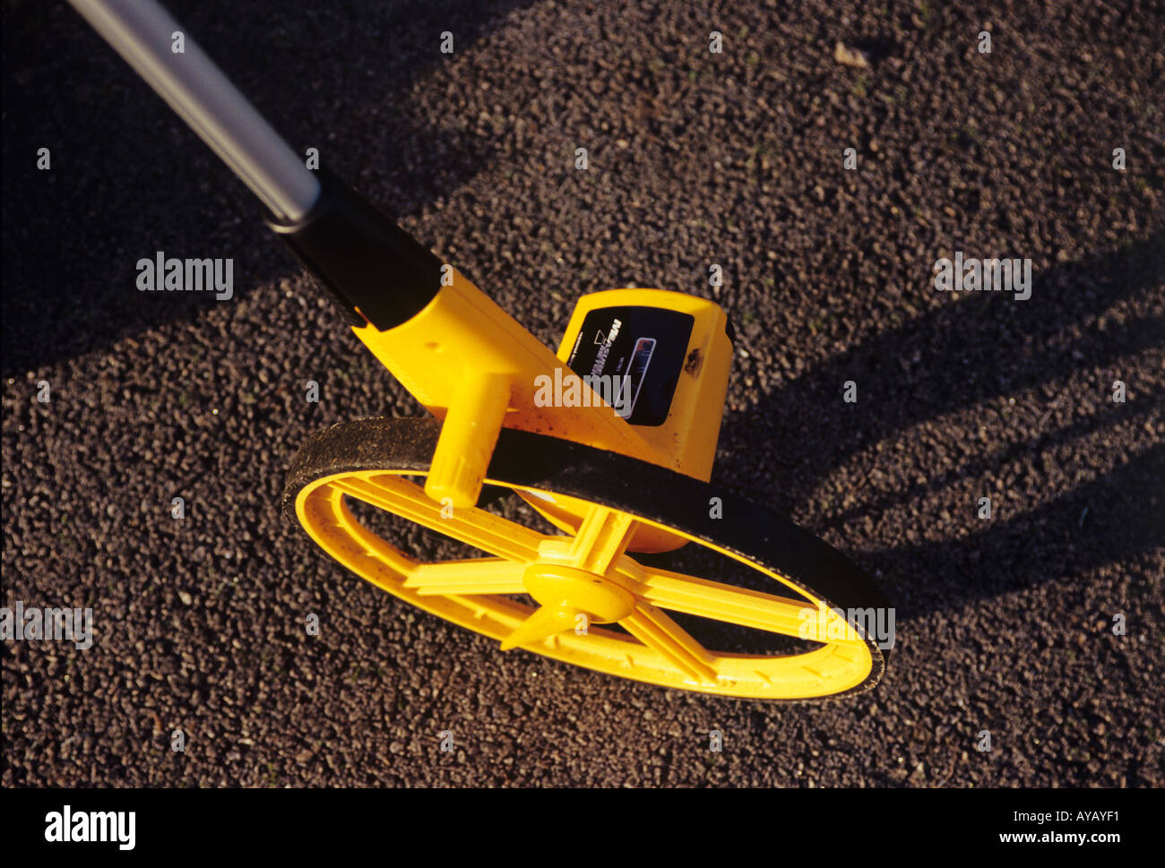 Surveyors Wheel Stock Photo Alamy