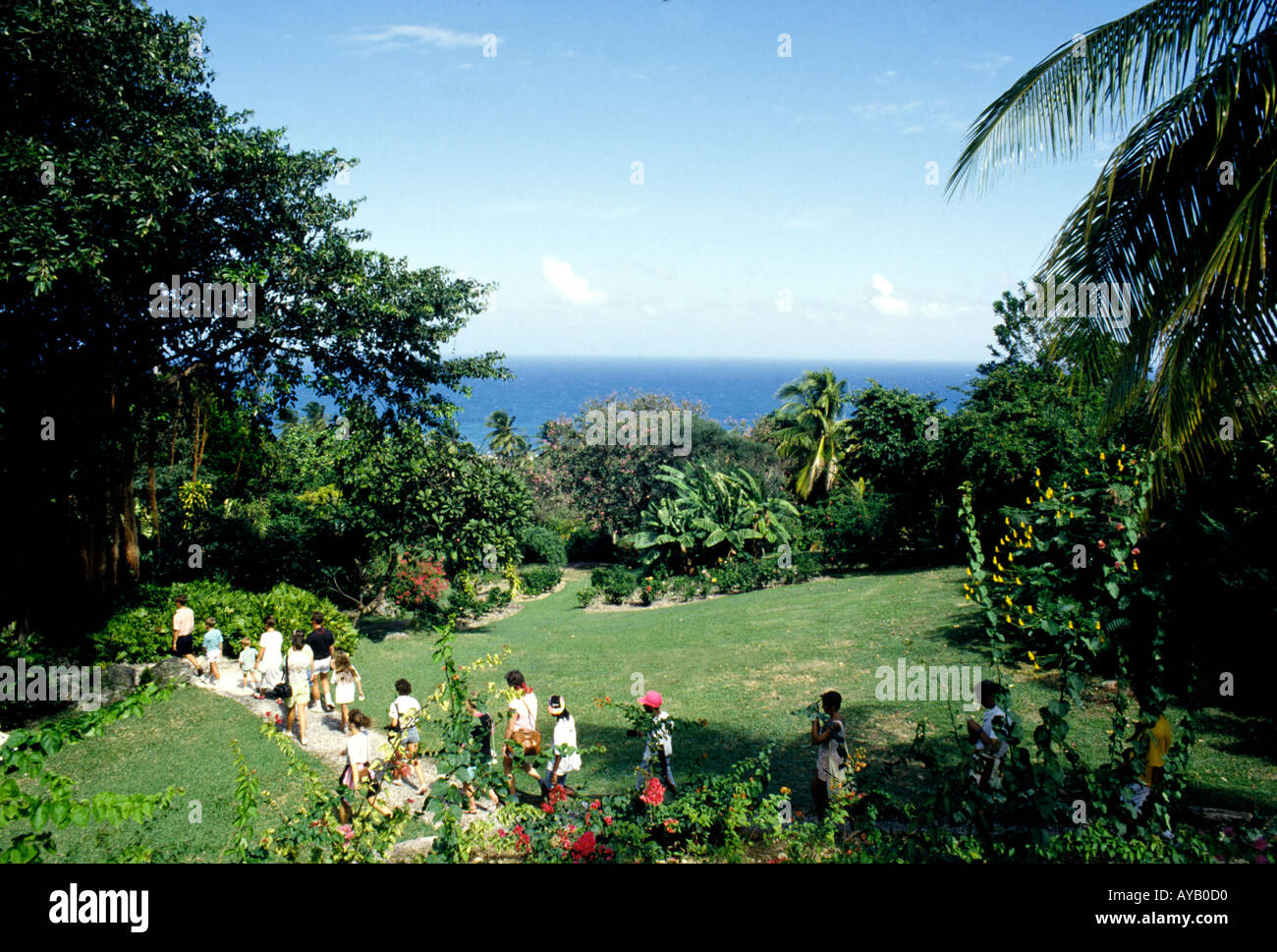 Andromeda Gardens Barbados Stock Photo 1814735 Alamy