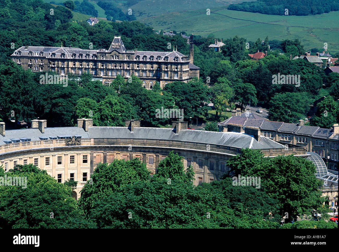 Buxton Derbyshire Stock Photo