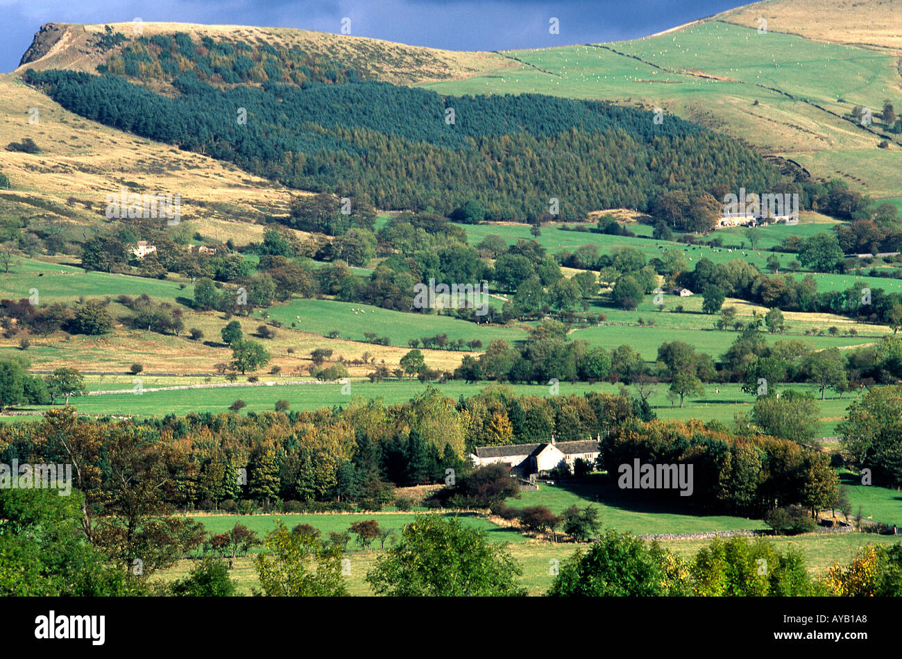 Derbyshire Peak District Stock Photo