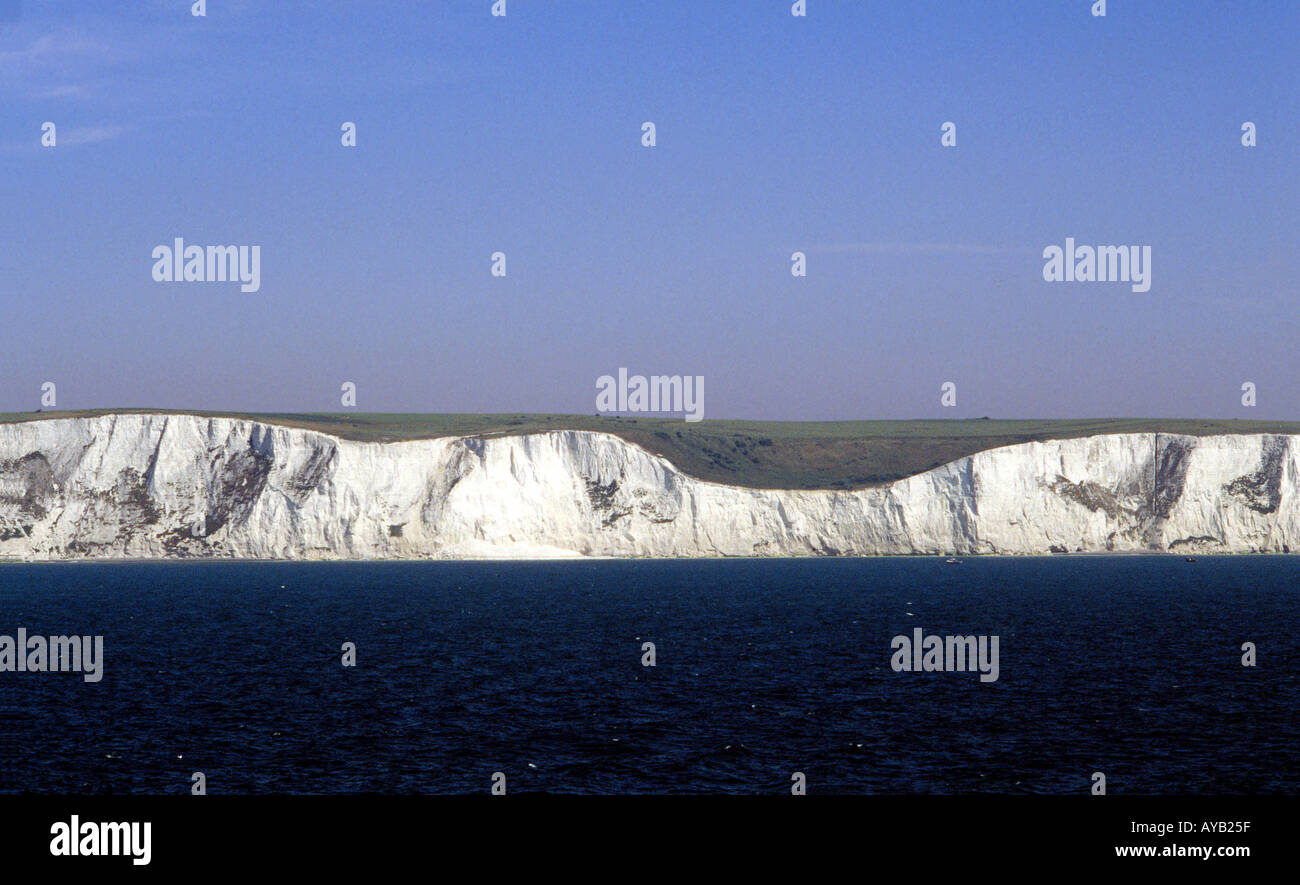 The White cliffs of Dover England, This is the closest to France across the sea, just 21 miles