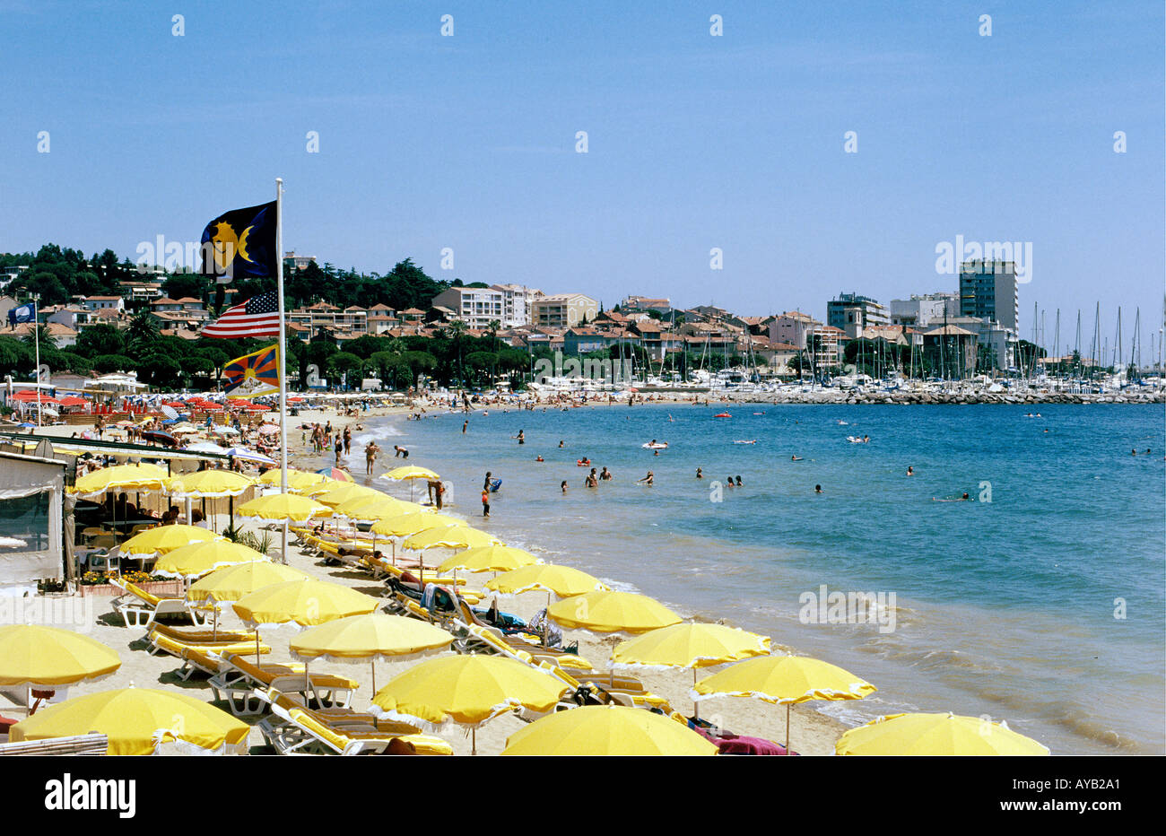 St Maxime on Cote d Azur south of France Stock Photo