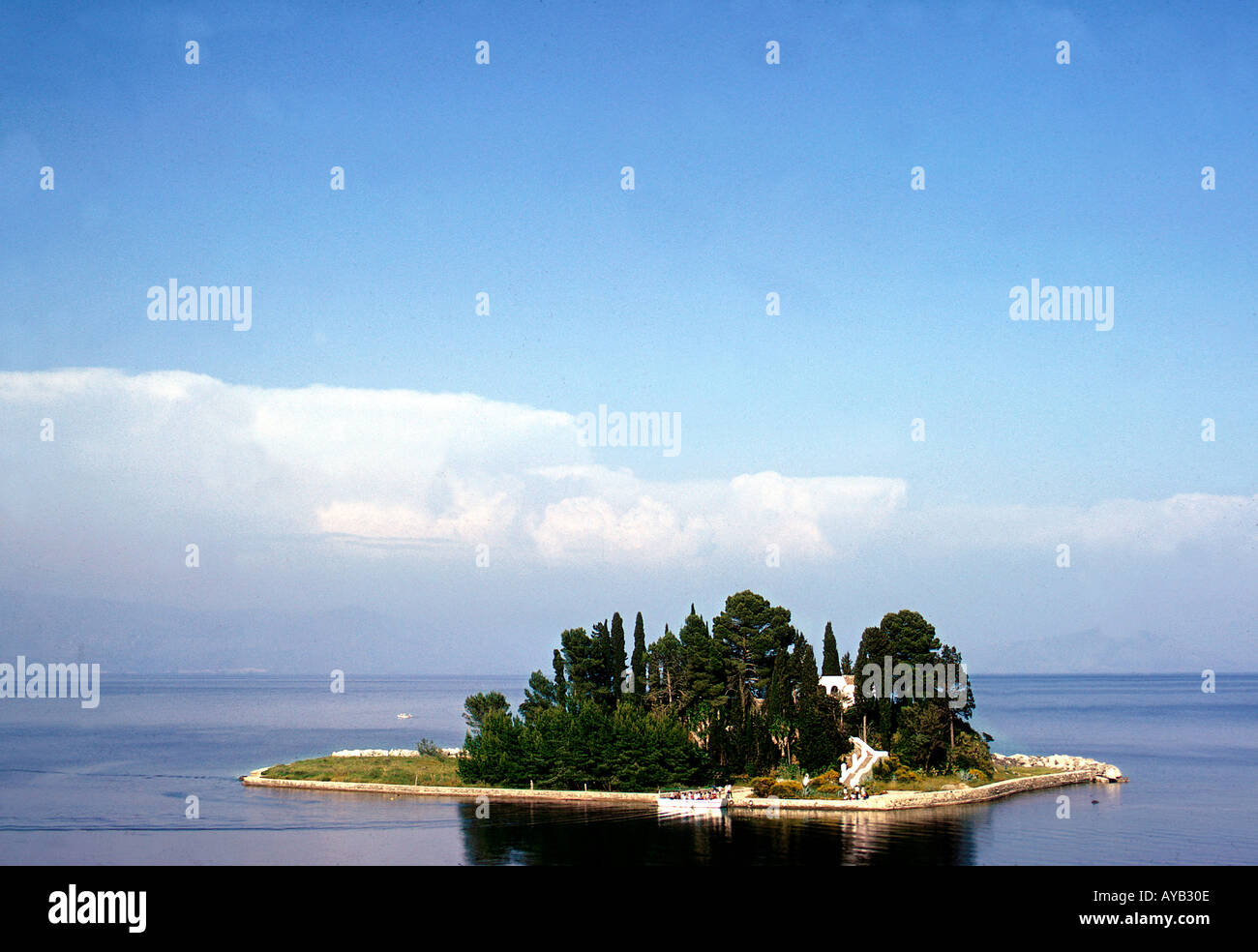 Corfu Mouse Island Stock Photo