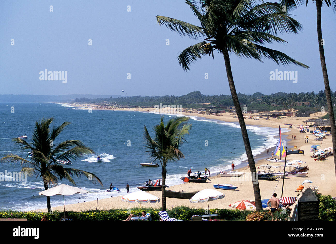 Calengute Beach Goa Stock Photo