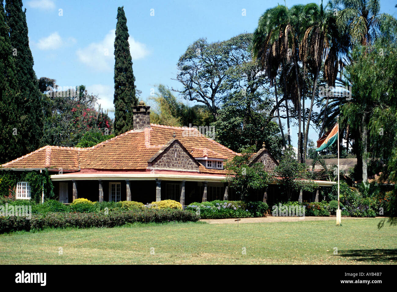 Karen Blixen Museum in Nairobi Kenya Stock Photo