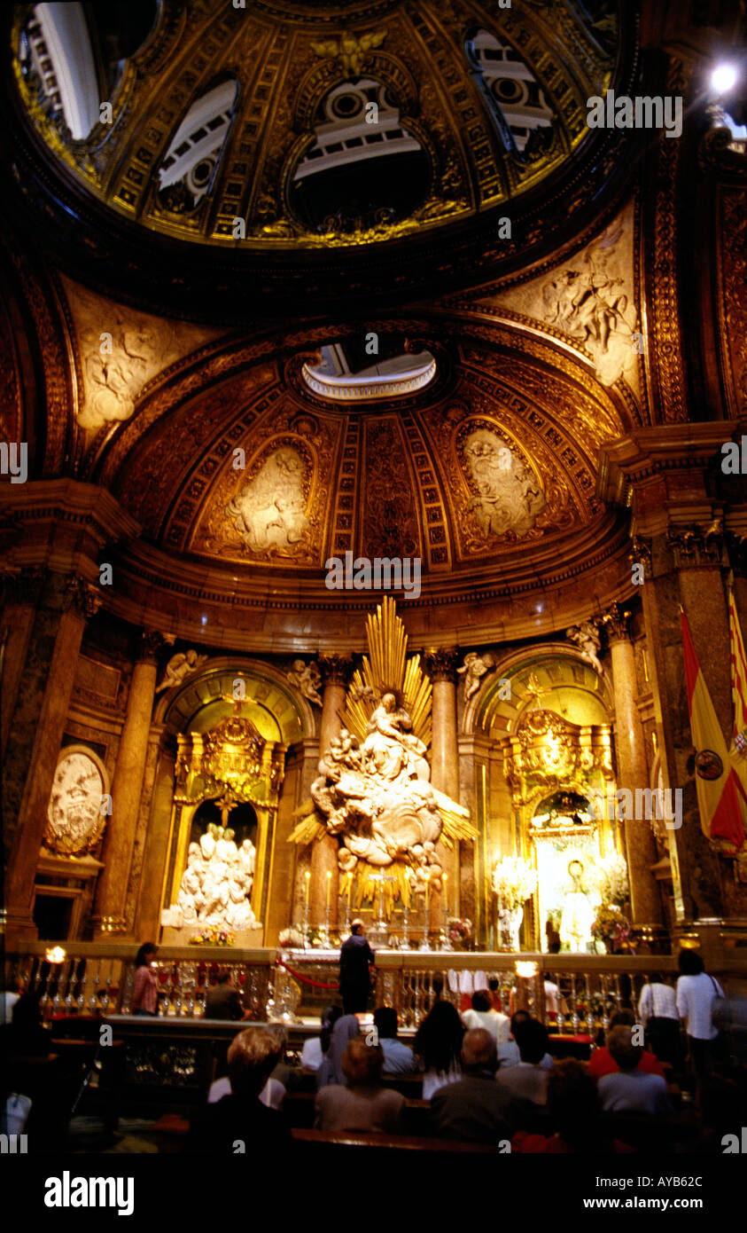 Santa Capilla at Basilica Pilar Zaragoza Spain Stock Photo - Alamy