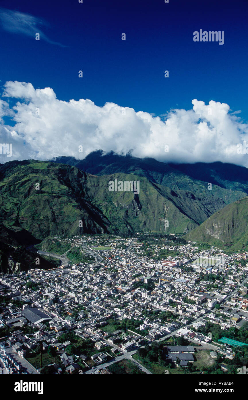 BANOS ECUADOR South America Ecuador Stock Photo Alamy