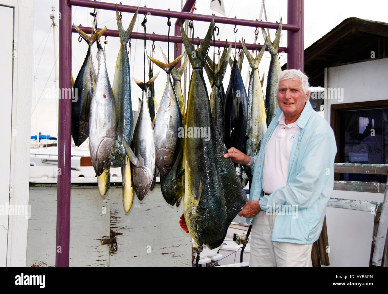 DEEP SEA FISHING IS A POPULAR SPORT WITH TOURISTS AND