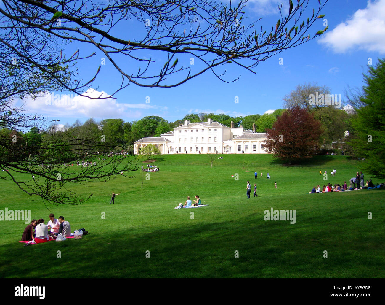 Kenwood House and Park in Highgate London England Stock Photo - Alamy