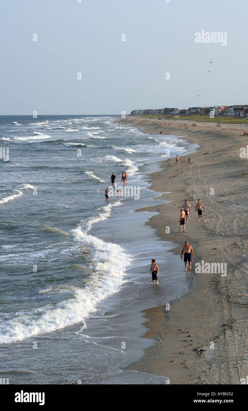 Wide angle beach wave hi-res stock photography and images - Alamy
