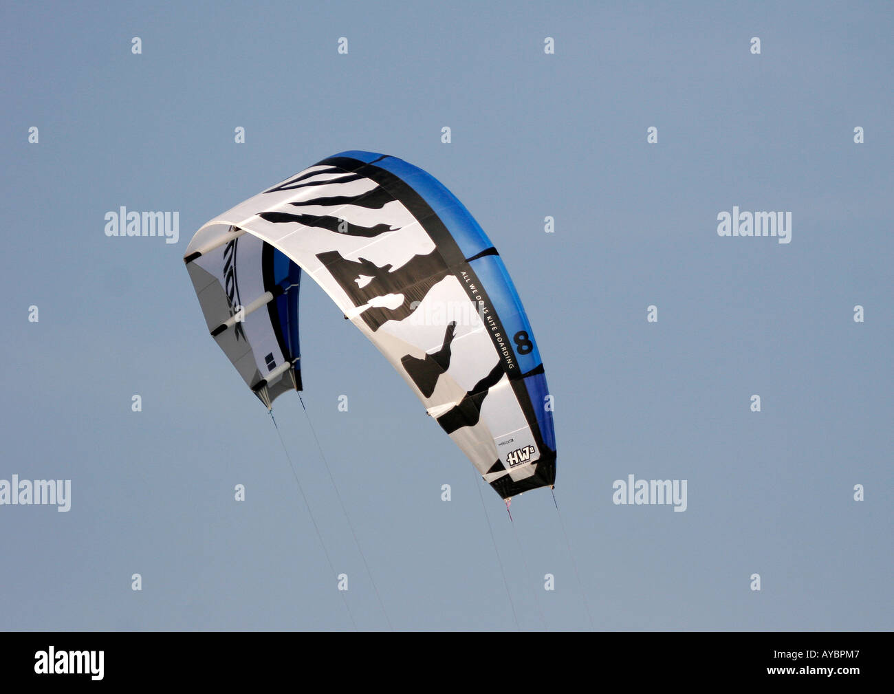 Kite Surfing Kite, France Stock Photo Alamy