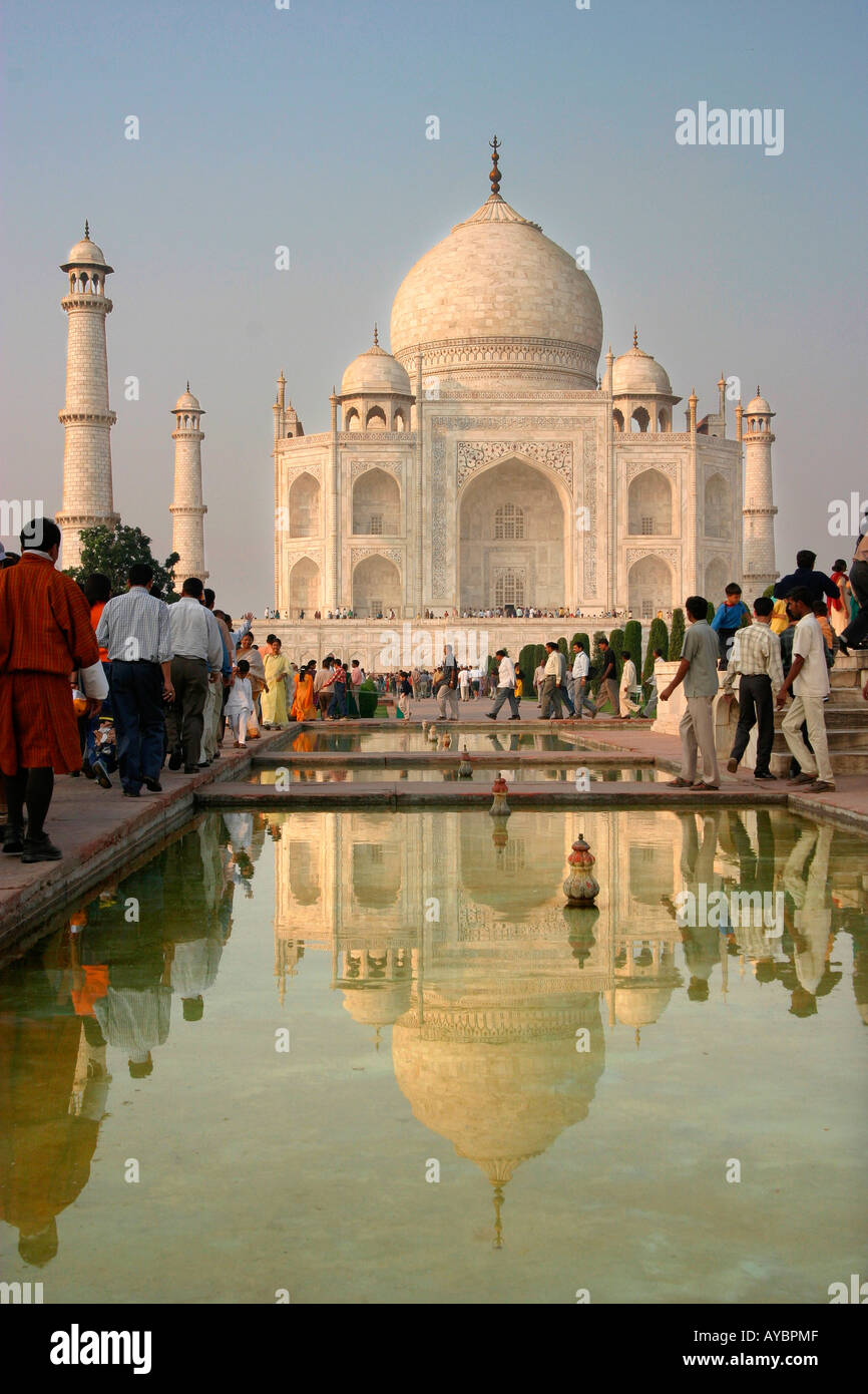 The Taj Mahal, Agra, Uttar Pradesh, India Stock Photo