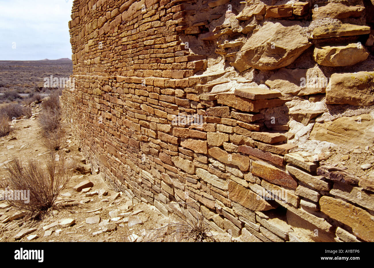 Detail of historic adobe architecture found in the ancient city of