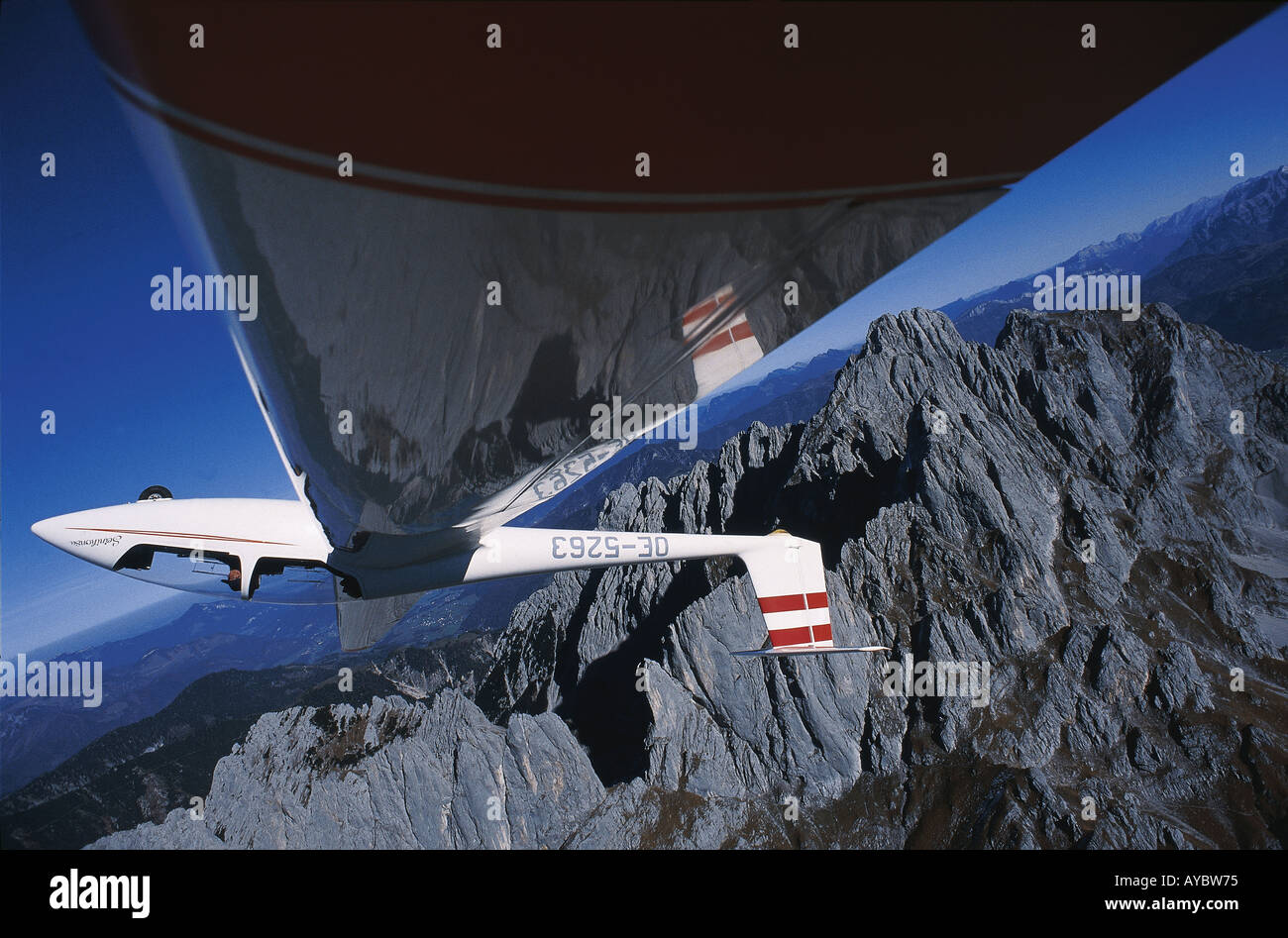 glider; sailplane; flight Stock Photo Alamy