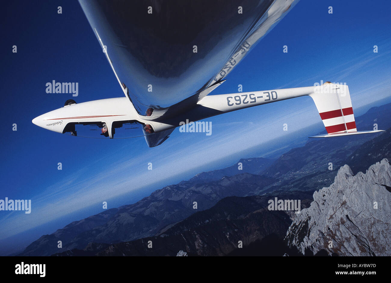 glider; sailplane; flight Stock Photo Alamy