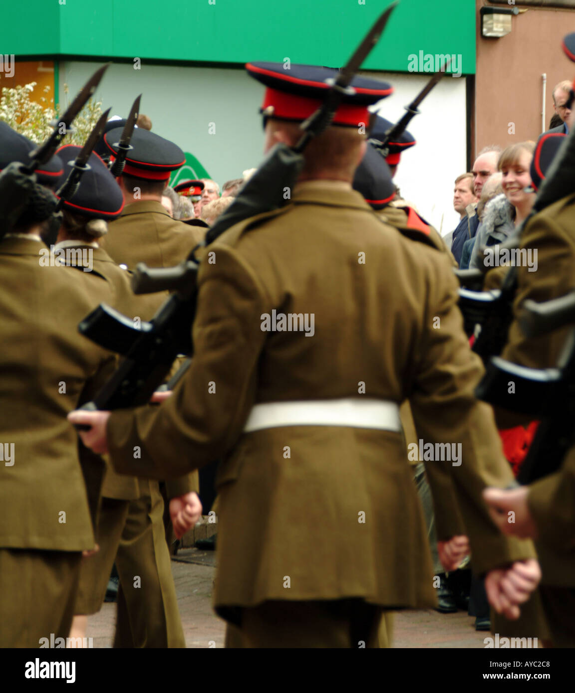 Kings Own Royal Border Regiment High Resolution Stock