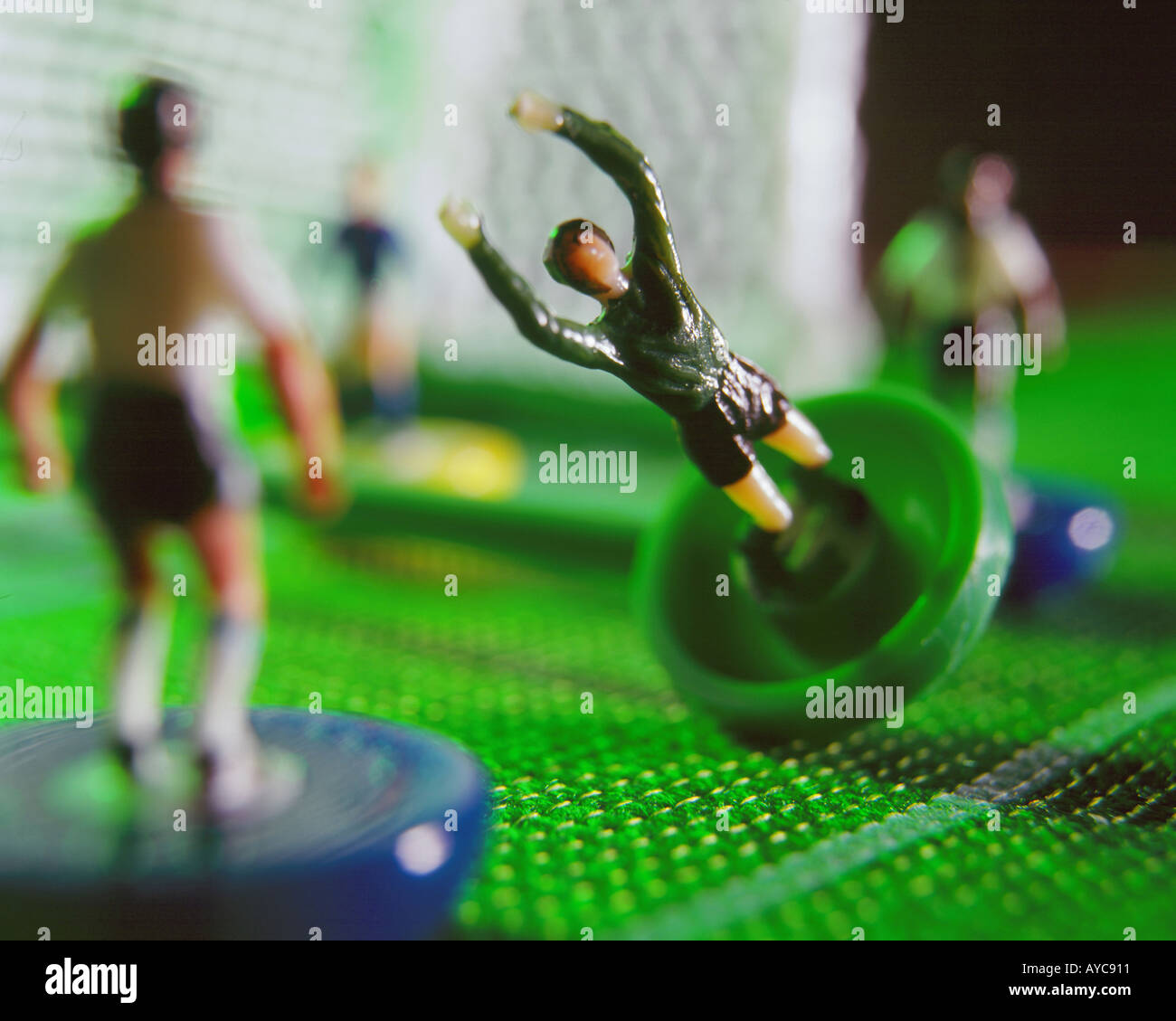 Football goal net keeper hi-res stock photography and images - Alamy